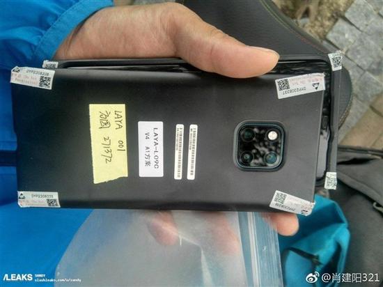 华为mate20什么时候上市?华为mate20正背面谍照曝光