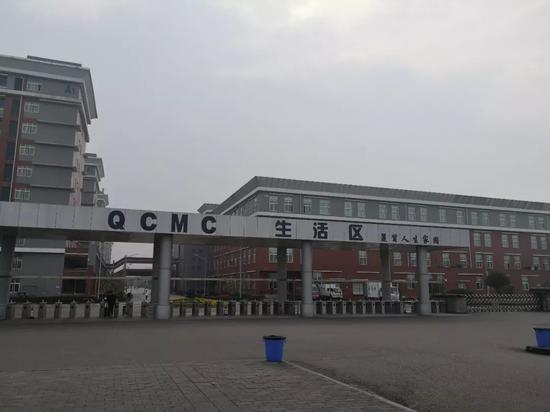 广达工厂的员工生活区