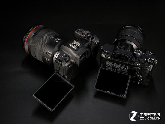 EOS R的屏幕，会让使用者留下深刻的印象