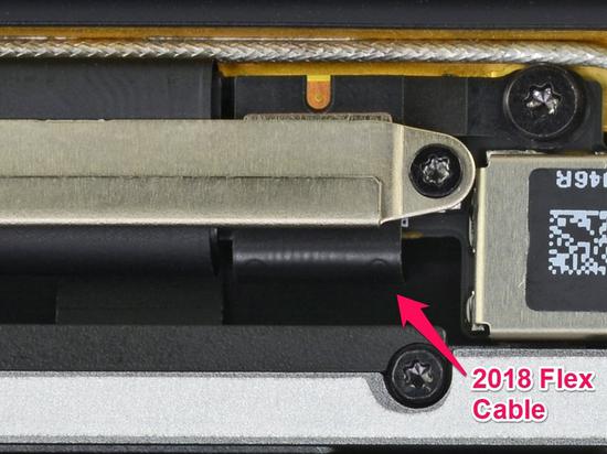 这是2018款上铰链完全打开的相同电缆