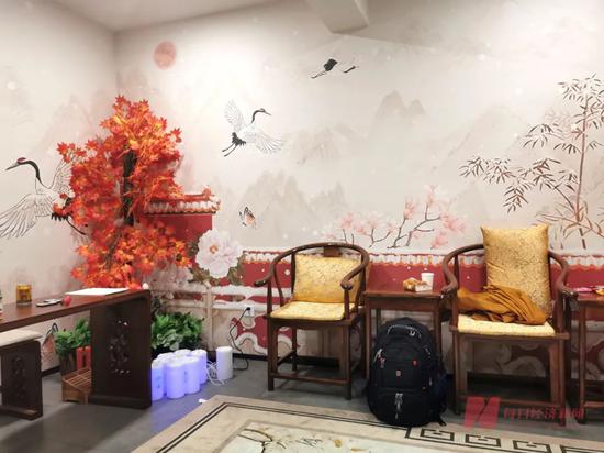 剧本杀门店内设计的场景 图片来源:每经记者 温梦华 摄