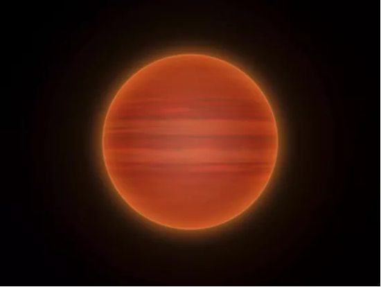 褐矮星艺术图（来源：　https：//www.scienceabc.com/wp-content/uploads/2020/03/Brown-Dwarf-starDiego-Baruccos.jpg）