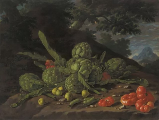 西班牙画家LuisMelendez（1716年-1780年）的作品