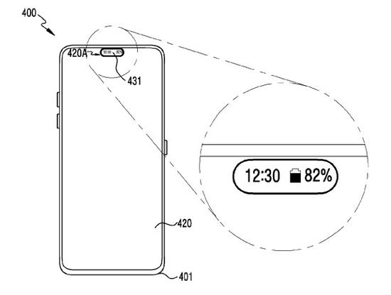 三星手机新专利：隐藏式前置摄像头，且支持S Pen