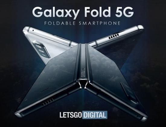 三星Galaxy Fold 5G开售 可获赠万宝龙保护套保护手机正面和背面