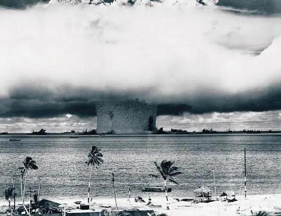1946年美国在比基尼环礁进行的核试验