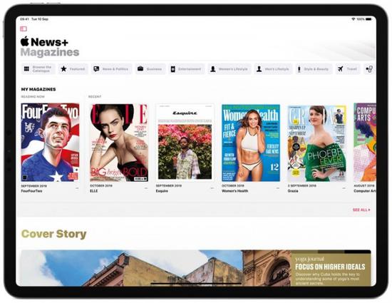 苹果Apple News+在英国和澳大利亚推出 有一个月的免费试用版