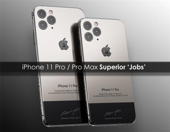 苹果iPhone 11 Pro/Max传奇人物版推出 包含乔布斯版本采用钛灰色背部 