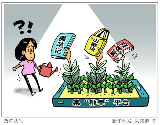 人民日报评论：“种草”还是“种韭菜”，广告植入得管一管