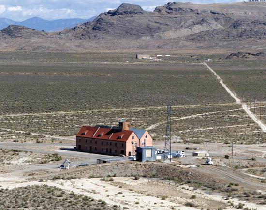 现在达格维试验场的残留德国建筑。图片来源：Dugway Proving Ground， Optical Data Branch。