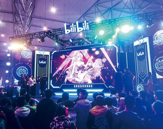 2019年12月22日,b站线下活动bilibili wordl落地成都.