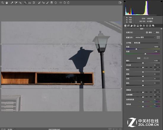 RAW文件是可以进行还原为全幅面的，因此避免了原幅面还是宽幅选择恐惧的问题