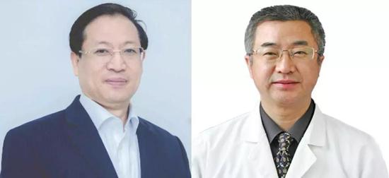 左：陈思毅教授（图片来自UCS）    右：朱军教授（图片来自北大肿瘤医院）