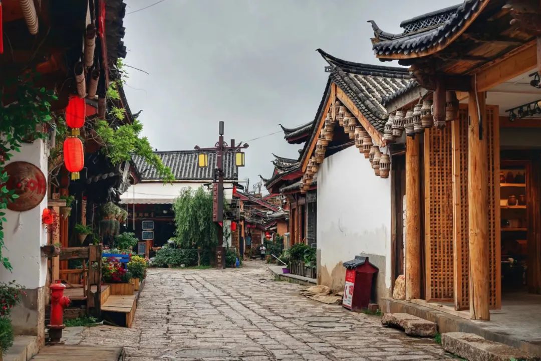  丽江街景。图/陈淑莲摄