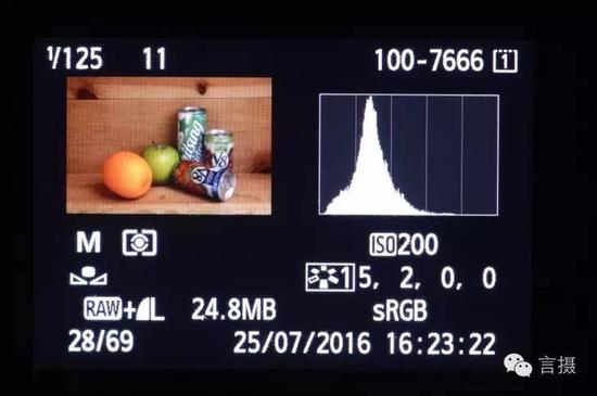 正常曝光:   欠曝:   正常曝光:   欠曝:   看懂了相机上的直方图