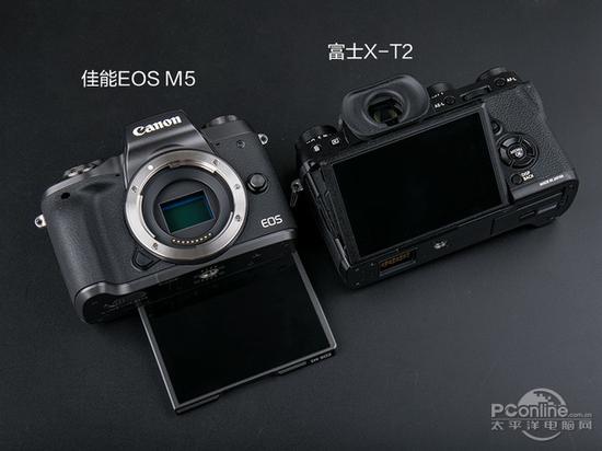 apsc的错位战争佳能eosm5对比富士xt22