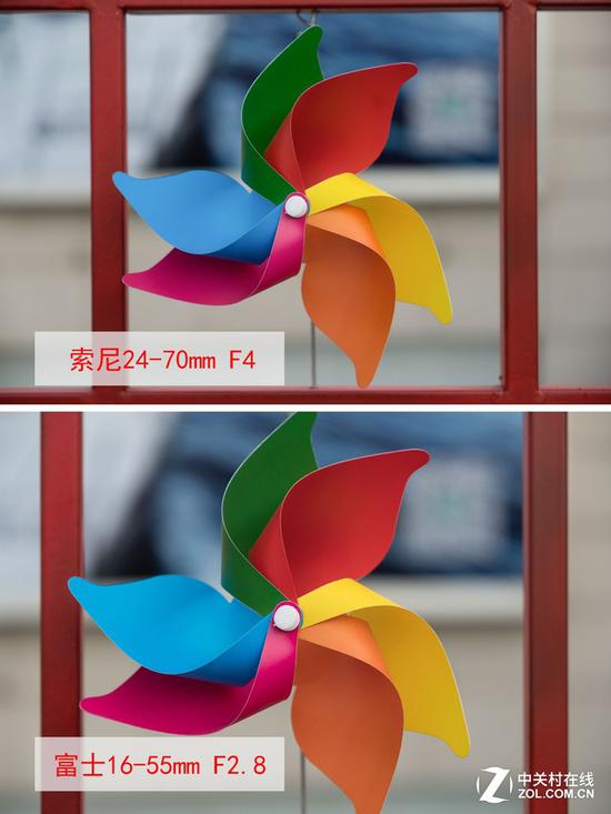 索尼24-70对比富士16-55镜头
