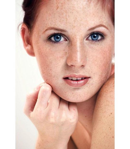 人像后期入门 十分钟祛除雀斑的ps大法