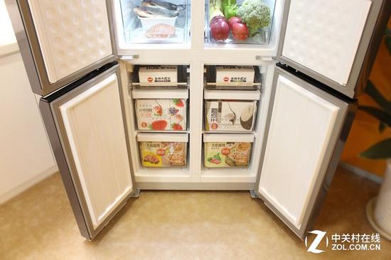 冷冻室空间一览