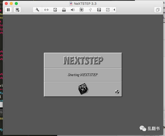 NeXTStep的安装界面