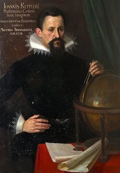 真正的开普勒画像，创作于 1620 年。