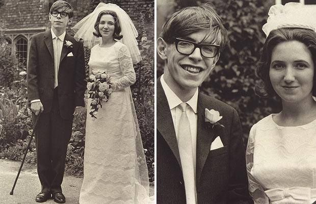 1965年霍金结婚照
