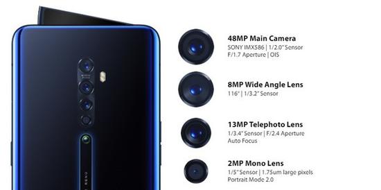 OPPO Reno 2相机配置