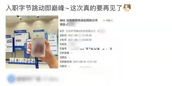 被字节教育裁员后,“我还是想给它打工” 被字节教育裁员后,“我还是想给它打工”