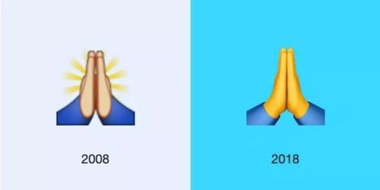 * "双手合十"以前在手的后面会发光,但现在没有了