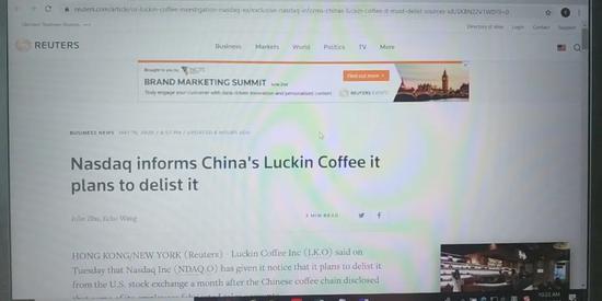 （路透新闻网站截图）