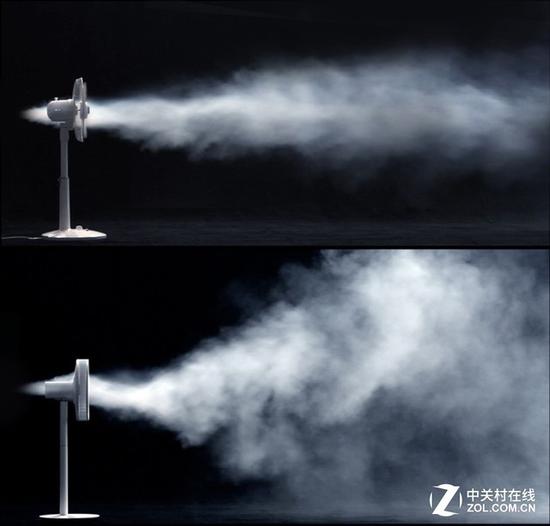 图下为巴慕达风扇，据悉这样的扇叶设计可以让风更扩散让室内温度更均匀