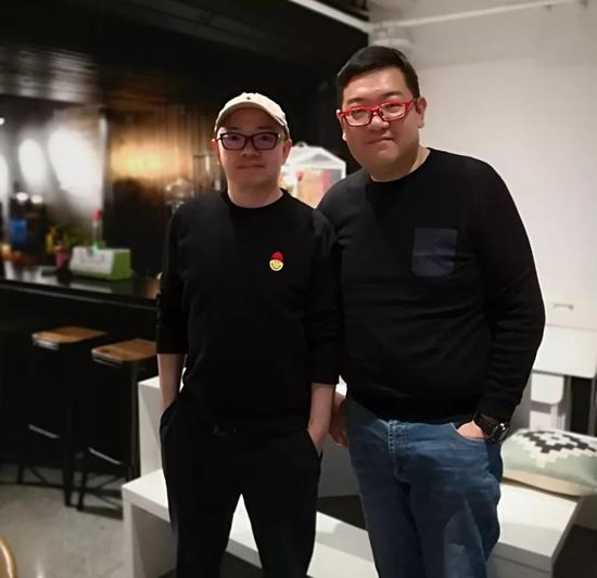 少年今日头条的奇幻漂流 曾强(左)& 左林右狸频道主笔胡喆