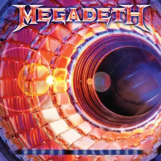 重金属乐队 Megadeth，《超级对撞机》的封面 图片来源：Amazon.com