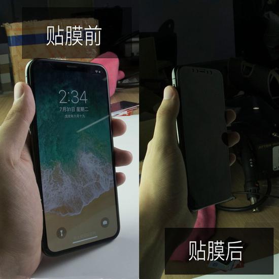 toluna:手机贴膜有必要吗?这么多年你都被骗了 贴膜前后对比