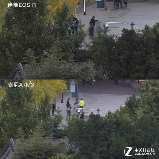 100%放大截图对比