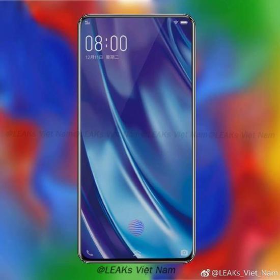 vivo APEX 2019渲染图(图源微博)