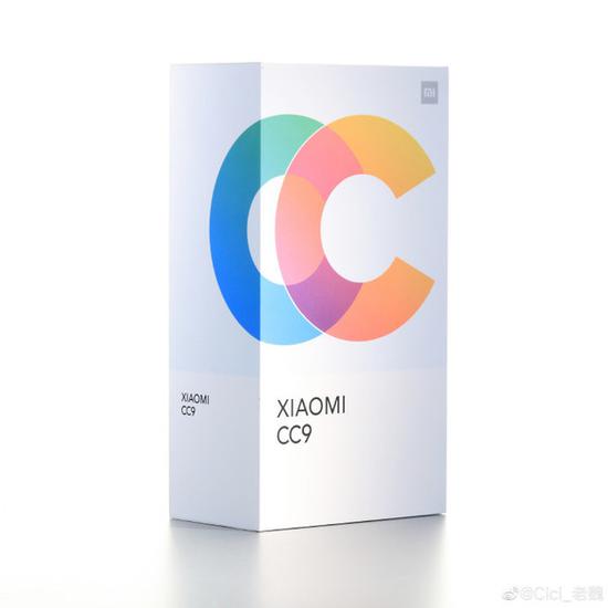 小米CC9包装盒