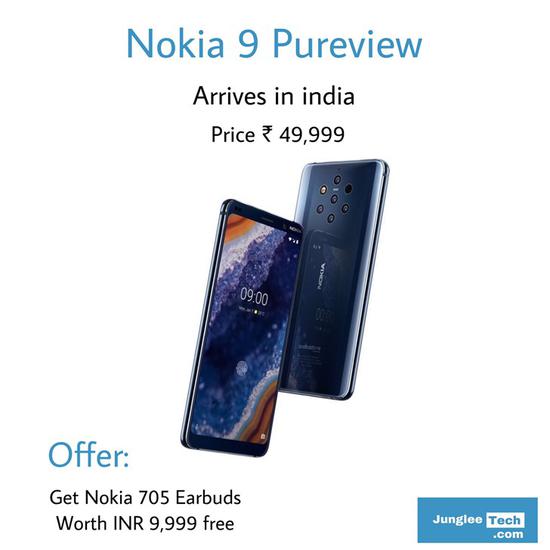 诺基亚9 PureView登陆印度 自动对焦马达+Qi无线充电