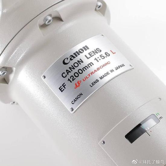 新浪科技综合|超15万美金 佳能EF 1200mm f/5.6L USM即将拍卖