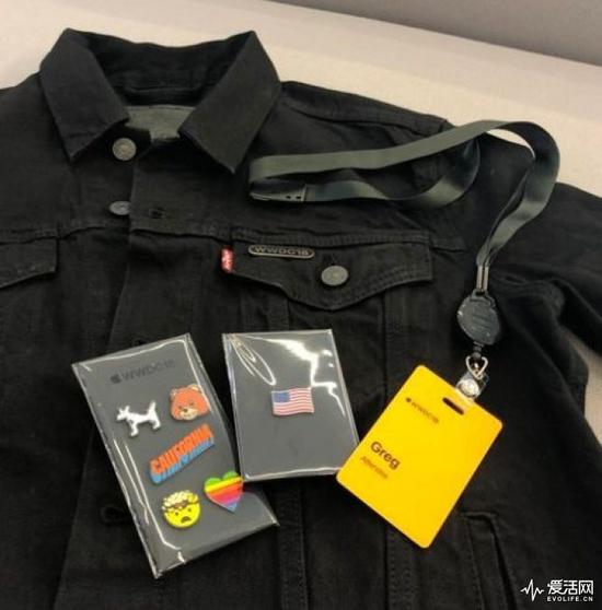 WWDC18会场祝贺品,图片来自网络