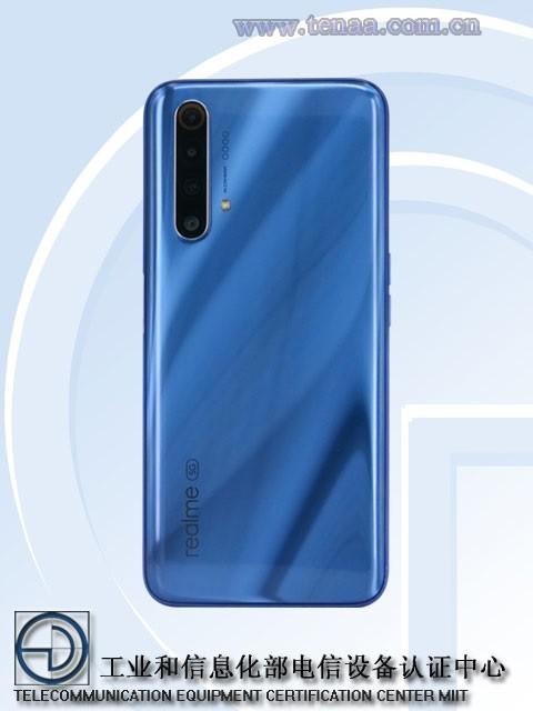 realme真我X50证件照公布 支持5G网络搭载后置四摄