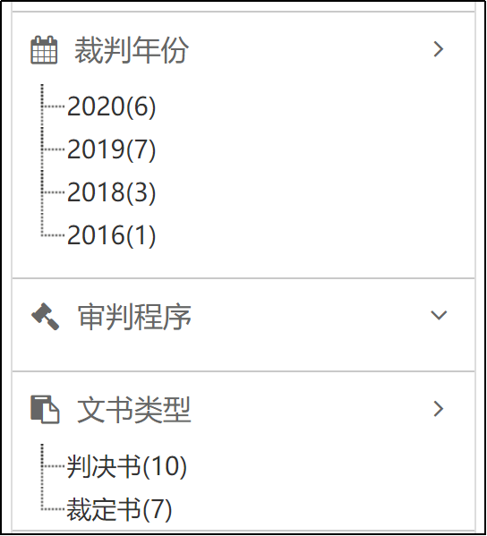 （在中国裁判文书网检索智臻公司后，所涉裁判文书为17份）