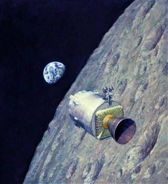 《归途》（Homeward Bound）（1994）描述了阿波罗8号返回地球的场景。