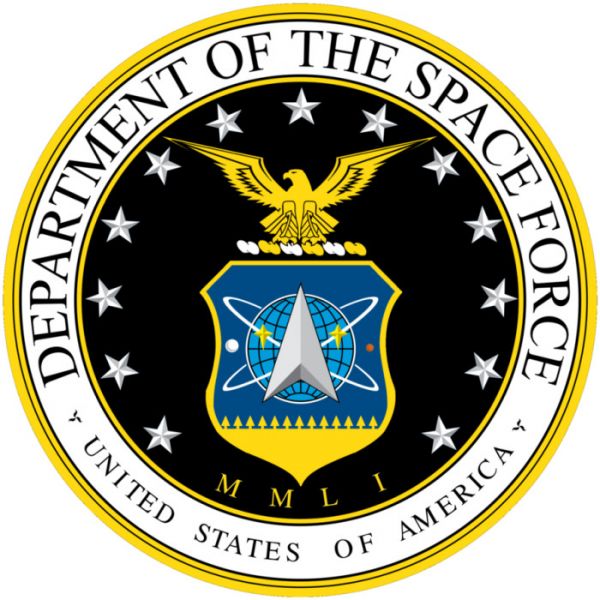 网友为美国太空部队设计的军种标志。
