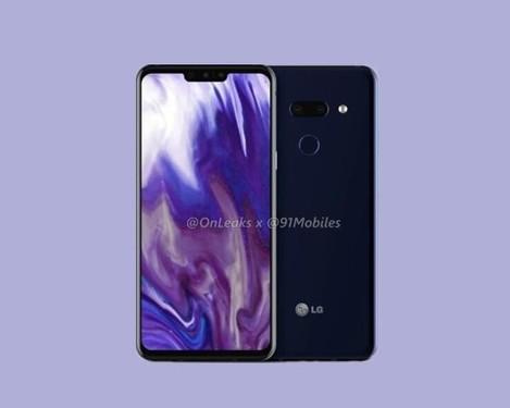 LG G8 ThinQ渲染图