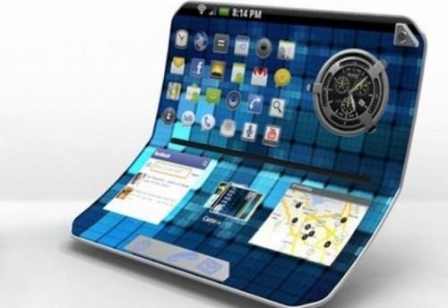 京东方柔性可弯折平板上手体验:屏幕可对折