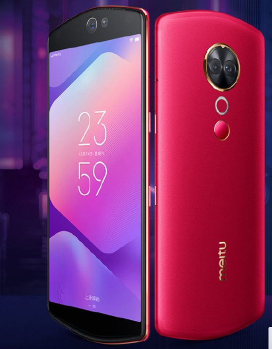 美图t9手机,图源美图ceo吴欣鸿微博