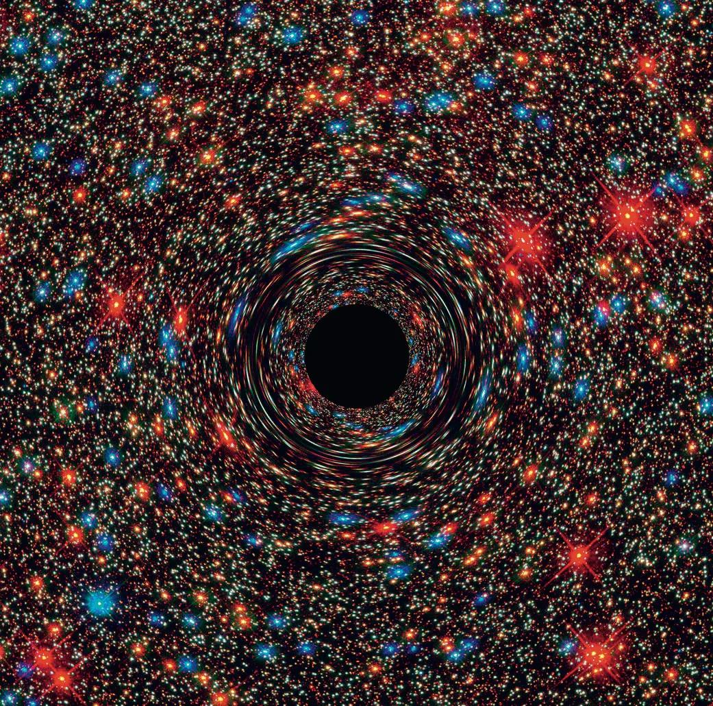 霍金的黑洞猜想遭到挑战：黑洞可能长了“毛”