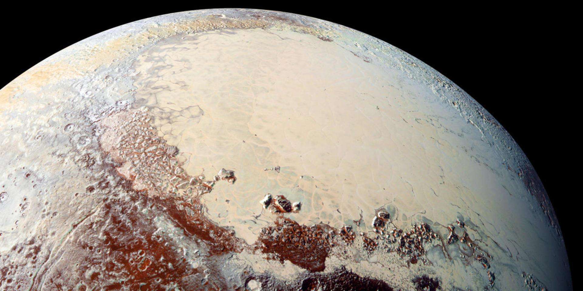 冥王星地面图片图片