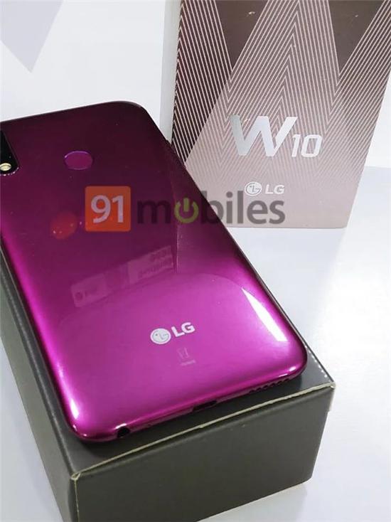 LG W10曝光图（来自91 Mobiles)